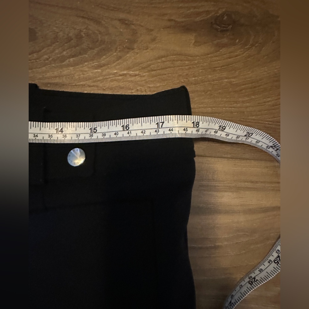 Celine Women’s Black Wool Trousers Size 44. 90s Vibes - Picture 11 of 16